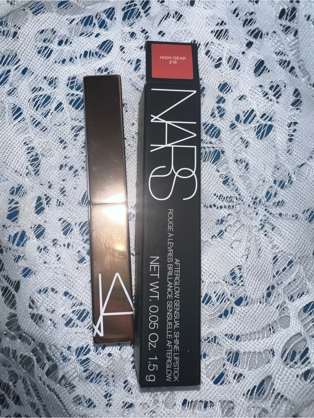 NARS AFTERGLOW SENSUAL SHINE LIPSTICK High Gear